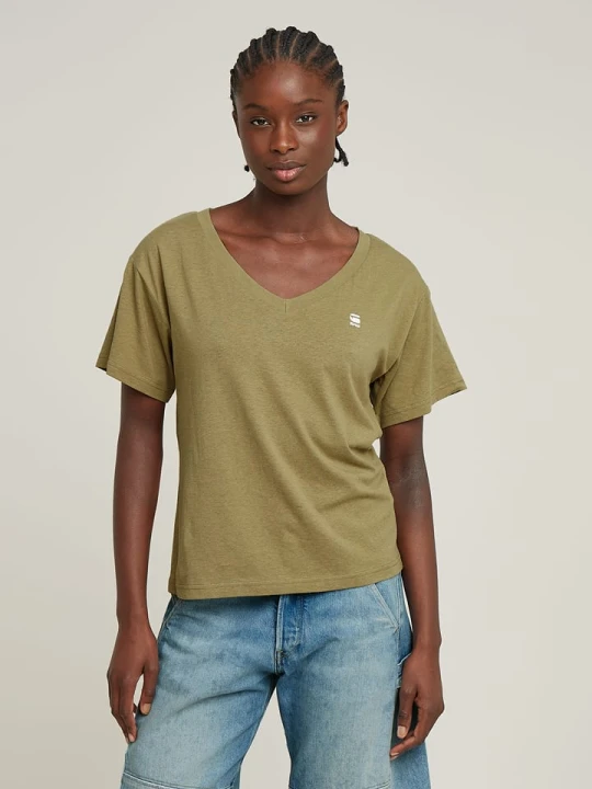 Zdjęcie produktu G-Star Koszulka w kolorze khaki rozmiar: L