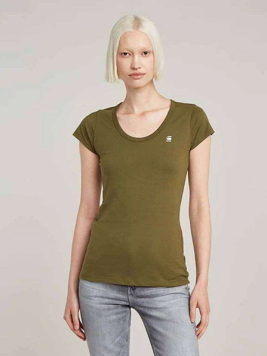 Zdjęcie produktu G-Star Koszulka w kolorze khaki rozmiar: S