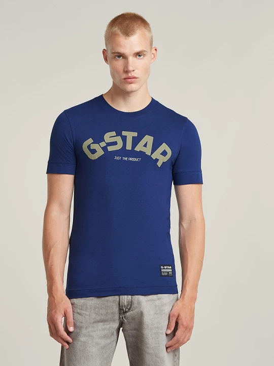 Zdjęcie produktu G-Star Koszulka w kolorze niebieskim rozmiar: L
