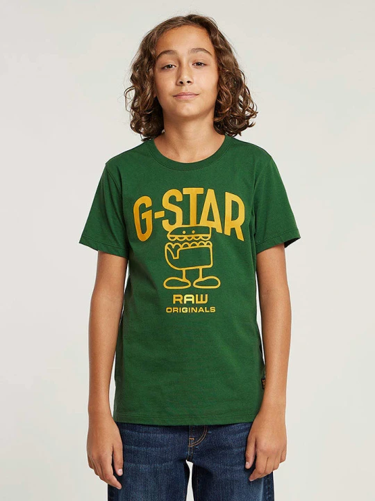 Zdjęcie produktu G-Star Koszulka w kolorze zielonym rozmiar: 128