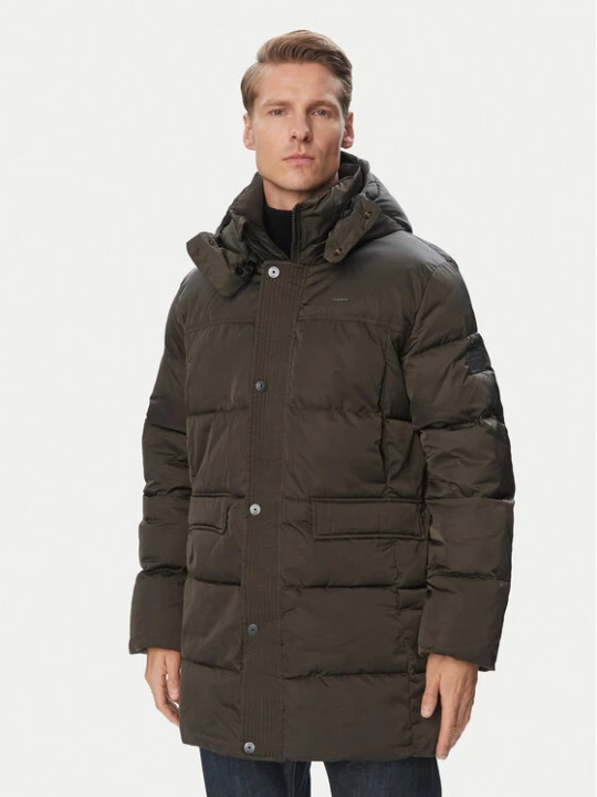 Zdjęcie produktu G-STAR Kurtka zimowa Element Pod Hod D29834-E623 Zielony ciemny Regular Fit
