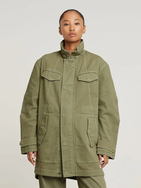 Zdjęcie produktu G-Star Parka w kolorze khaki rozmiar: S
