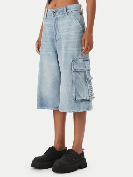 Zdjęcie produktu G-Star Raw Bermudy Patti D29023-D934 Niebieski Wide Fit