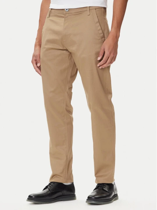 Zdjęcie produktu G-Star Raw Chinosy Morry D26400-C105 Beżowy Tapered Fit