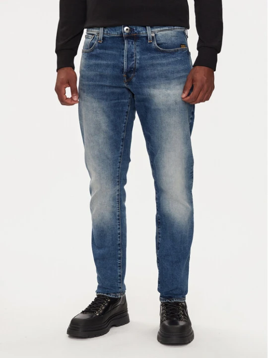 Zdjęcie produktu G-Star Raw Jeansy 3301 51003 C052 Niebieski Tapered Fit