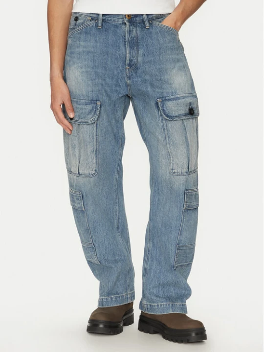 Zdjęcie produktu G-Star Raw Jeansy Bend 3D D26111-D499 H121 Niebieski Loose Fit
