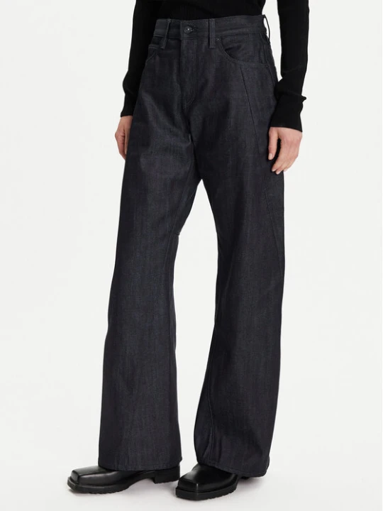 Zdjęcie produktu G-Star Raw Jeansy Contor 3D D27690-D315 Granatowy Wide Leg