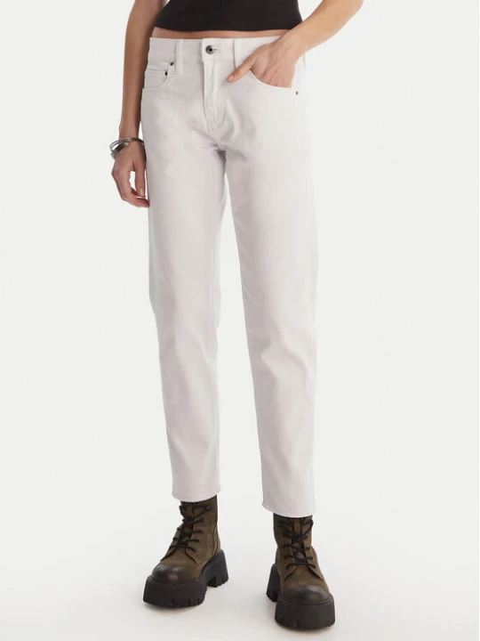 Zdjęcie produktu G-Star Raw Jeansy Kate D15264-C301 Biały Boyfriend Fit