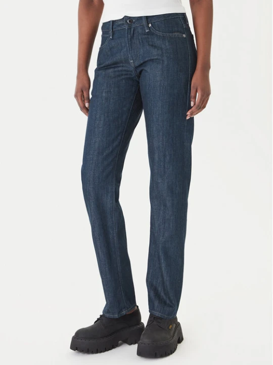 Zdjęcie produktu G-Star Raw Jeansy Lennoxx D28396-E358 Granatowy Straight Fit