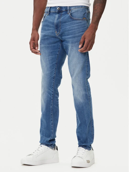 Zdjęcie produktu G-Star Raw Jeansy Revend 51010-8968-6028 Granatowy Skinny Fit