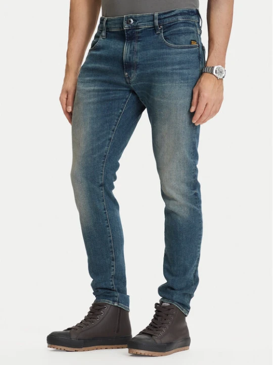 Zdjęcie produktu G-Star Raw Jeansy Revend D20071-D634 Niebieski Skinny Fit