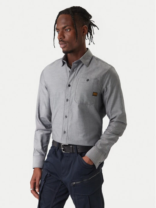Zdjęcie produktu G-Star Raw Koszula Bristum 2.0 D23553 E071 Szary Slim Fit