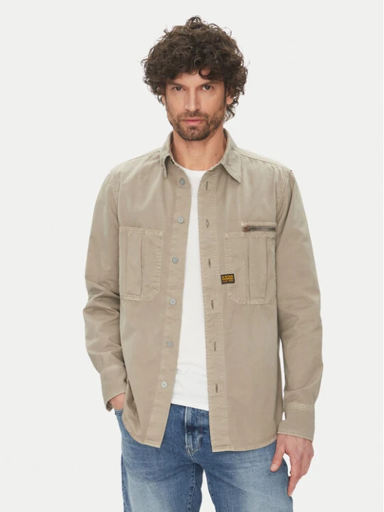 Zdjęcie produktu G-Star Raw Koszula D26058 D947 H120 Szary Regular Fit