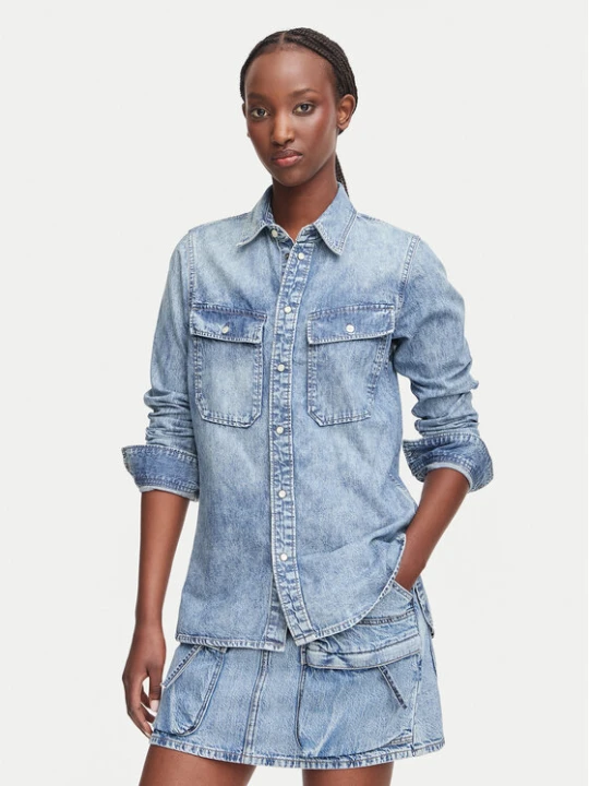 Zdjęcie produktu G-Star Raw Koszula jeansowa 2-pkt D30440-D539 Niebieski Regular Fit