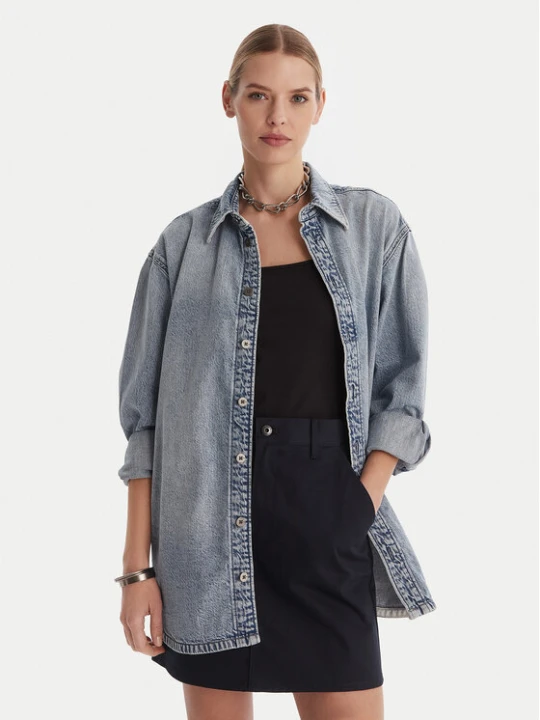 Zdjęcie produktu G-Star Raw Koszula jeansowa D26853-D536-G339 Niebieski Oversize
