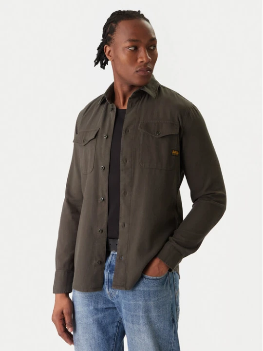 Zdjęcie produktu G-Star Raw Koszula Marine D24963-D454 Szary Slim Fit