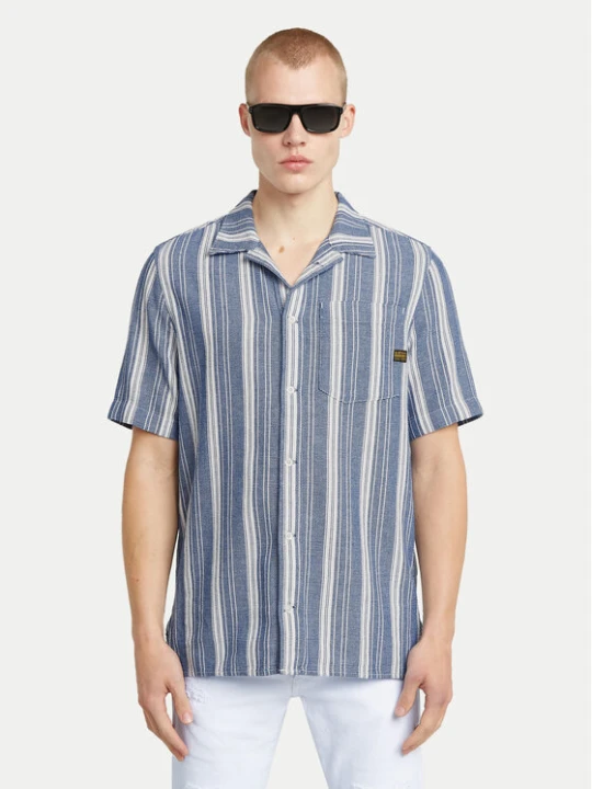 Zdjęcie produktu G-Star Raw Koszula One Pocket D26183-D916 Niebieski Regular Fit