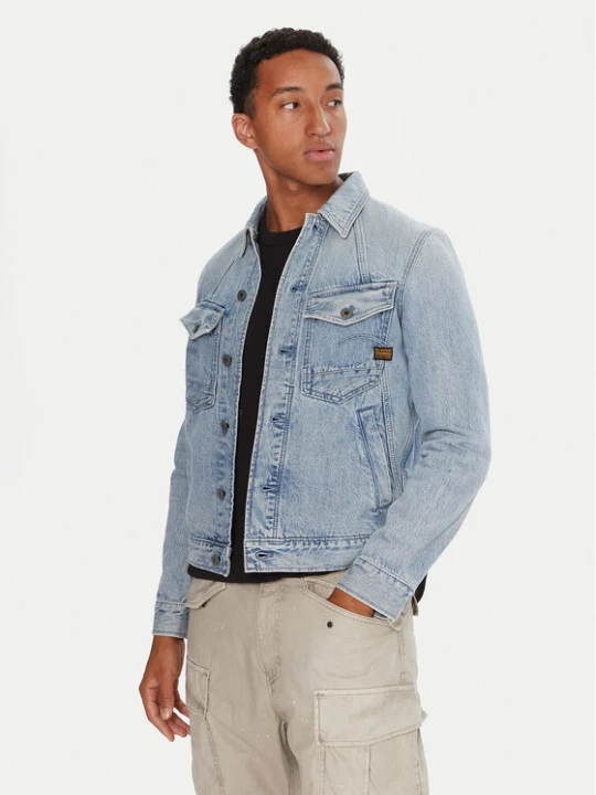 Zdjęcie produktu G-Star Raw Kurtka jeansowa D26919-D788 Niebieski Slim Fit