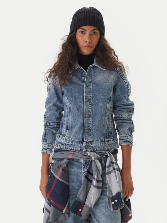 Zdjęcie produktu G-Star Raw Kurtka jeansowa Kitoh 3D D26776 E207 Niebieski Regular Fit