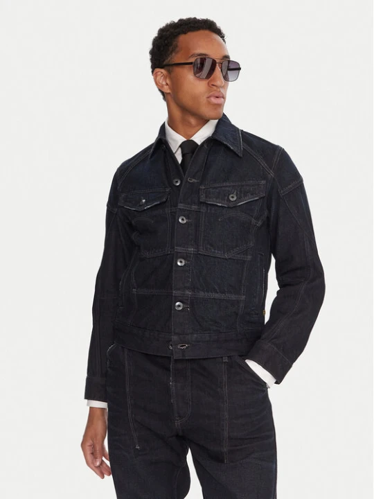 Zdjęcie produktu G-Star Raw Kurtka jeansowa Kitoh 3D D27404-E207 Granatowy Regular Fit