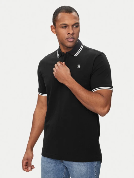 Zdjęcie produktu G-Star Raw Polo Dunda D17127-5864 Czarny Slim Fit