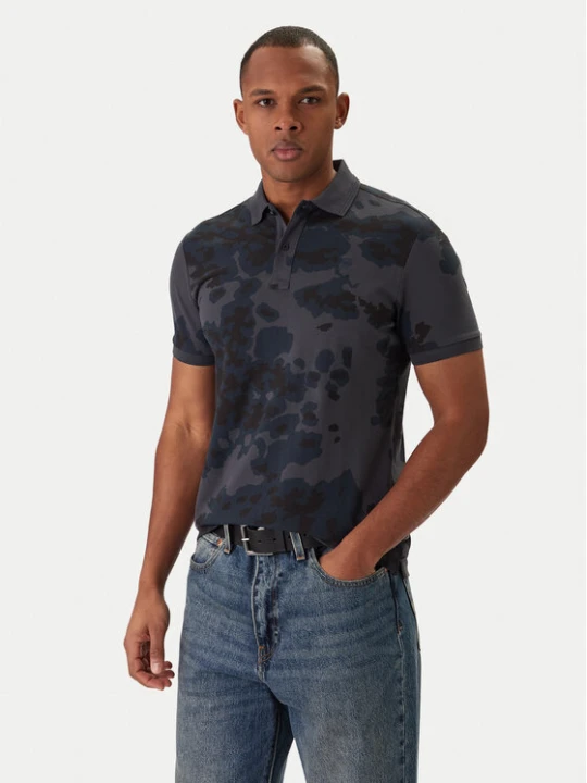 Zdjęcie produktu G-Star Raw Polo Dunda D27035-C335 Granatowy Slim Fit