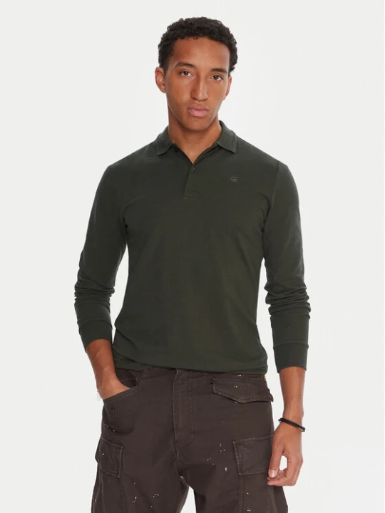 Zdjęcie produktu G-Star Raw Polo Dunda D27683-5864 Szary Slim Fit