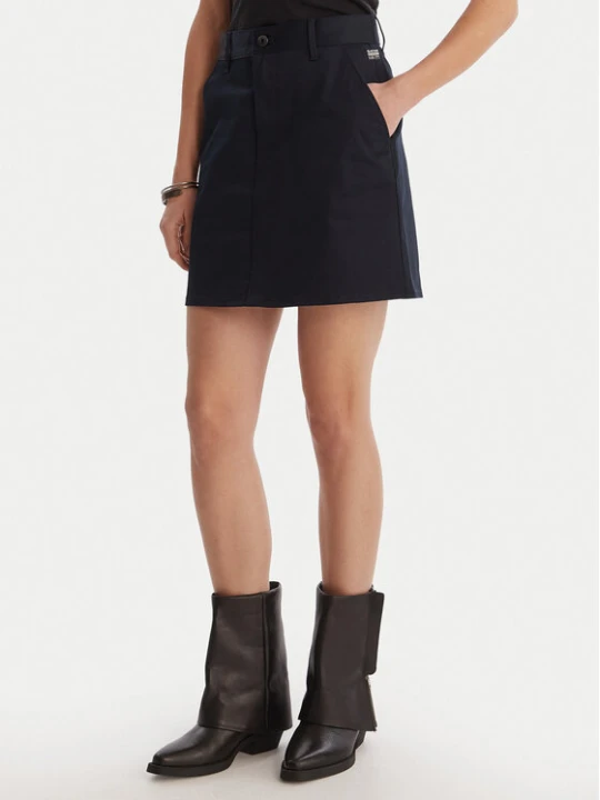 Zdjęcie produktu G-Star Raw Spódnica mini D29095-5126 Granatowy Regular Fit