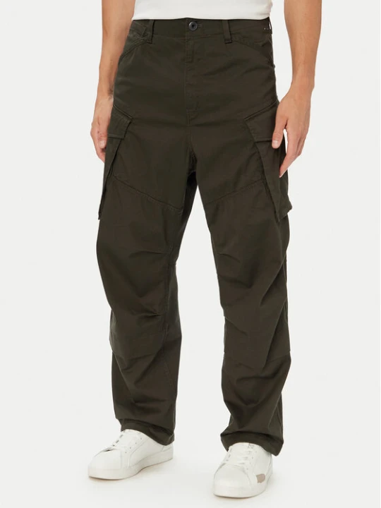 Zdjęcie produktu G-Star Raw Spodnie cargo Rovic 3D D30010 5126 Szary ciemny Relaxed Fit