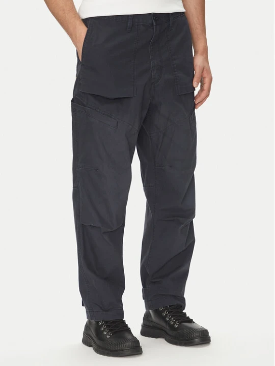 Zdjęcie produktu G-Star Raw Spodnie materiałowe Fatigue 3D D26196-D387 Granatowy Relaxed Fit