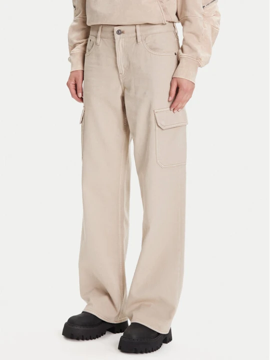 Zdjęcie produktu G-Star Raw Spodnie materiałowe Judee D24673-E078 Beżowy Relaxed Fit