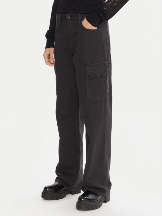 Zdjęcie produktu G-Star Raw Spodnie materiałowe Judee D24673-E078 Czarny Relaxed Fit