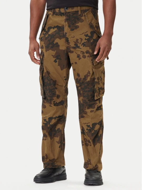 Zdjęcie produktu G-Star Raw Spodnie materiałowe R-3N D25224-D553 Zielony Straight Fit