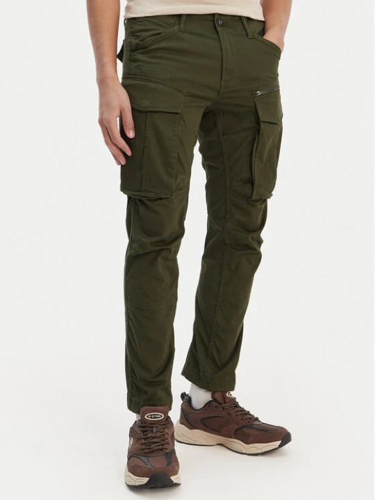 Zdjęcie produktu G-Star Raw Spodnie materiałowe Rovic D02190-5126 Zielony Regular Fit