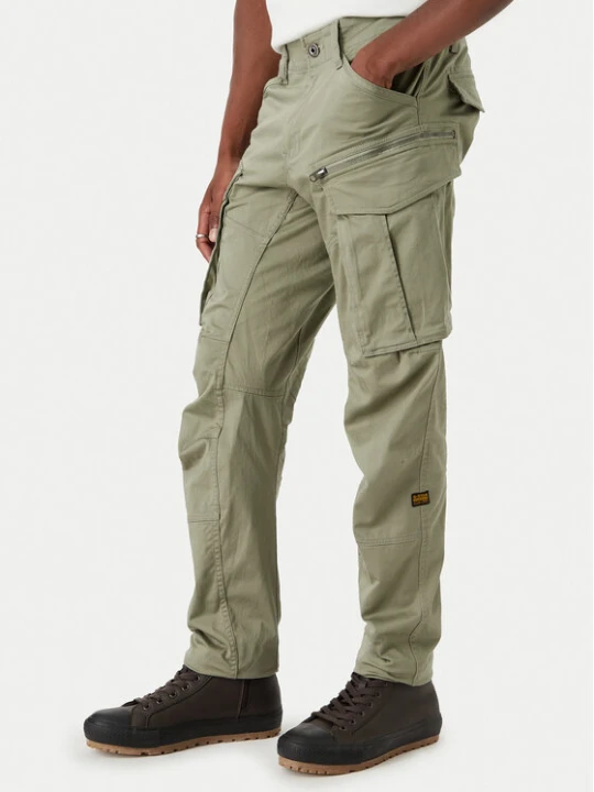 Zdjęcie produktu G-Star Raw Spodnie materiałowe Rovic D02190-5126 Zielony Tapered Fit