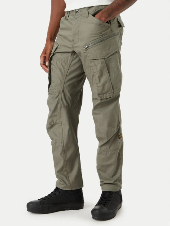 Zdjęcie produktu G-Star Raw Spodnie materiałowe Rovic D02190-D387 Zielony Tapered Fit