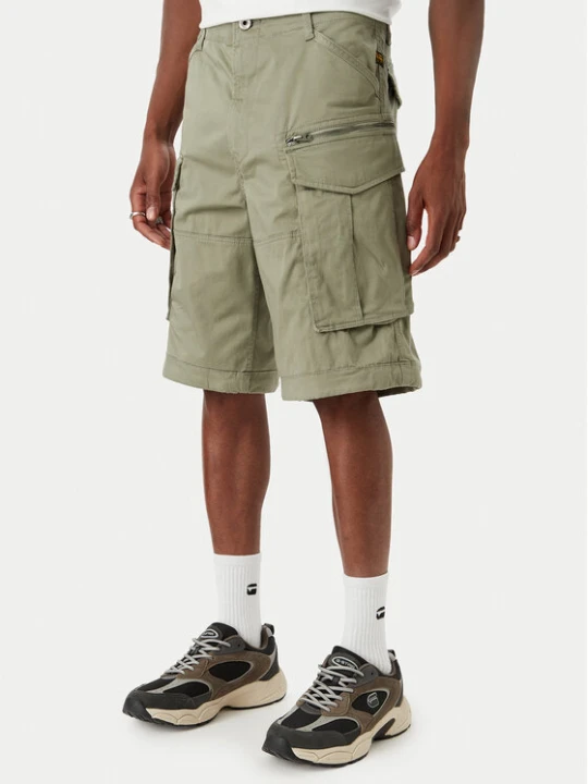 Zdjęcie produktu G-Star Raw Szorty materiałowe Rovic D08566-5126 Zielony Tapered Fit