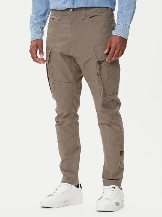 Zdjęcie produktu G-Star Raw Spodnie materiałowe Zip Pocket 3D D24307-E172 Zielony Skinny Fit
