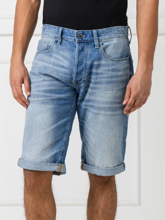Zdjęcie produktu G- Star Raw Szorty 3301 | Regular Fit | denim G-Star Raw niebieski