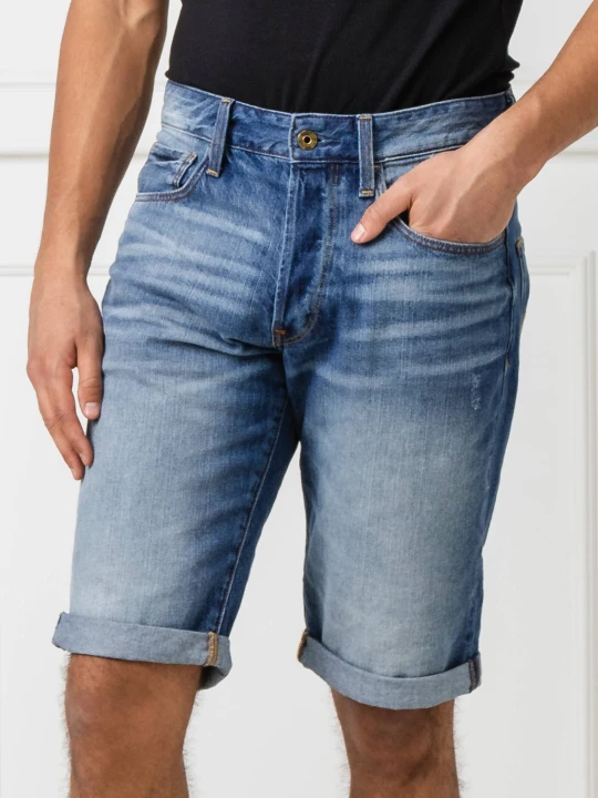 Zdjęcie produktu G- Star Raw Szorty 3301 | Regular Fit | denim G-Star Raw granatowy