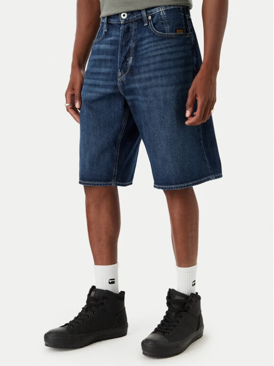 Zdjęcie produktu G-Star Raw Szorty jeansowe Deeggie D28474-D536 Niebieski Regular Fit