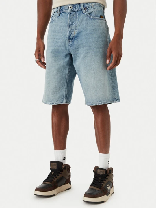 Zdjęcie produktu G-Star Raw Szorty jeansowe Deeggie D28474-D788 Niebieski Regular Fit