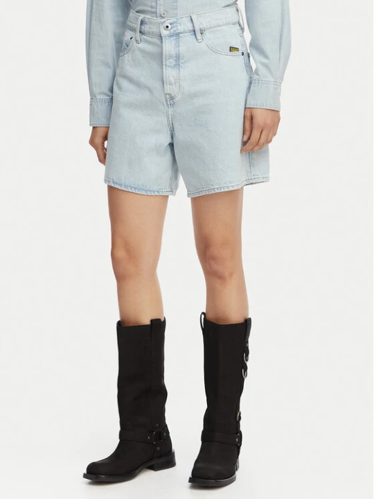 Zdjęcie produktu G-Star Raw Szorty jeansowe Jett D28386-E352 Niebieski jasny Regular Fit