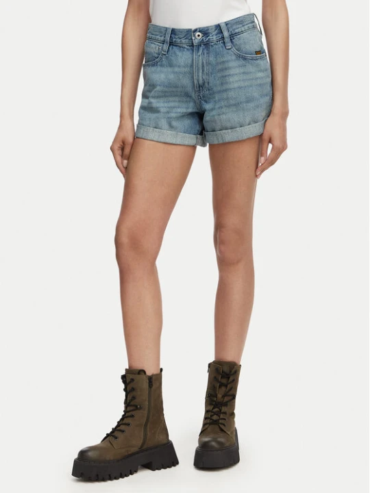Zdjęcie produktu G-Star Raw Szorty jeansowe Judee D23211-D788 Niebieski Regular Fit