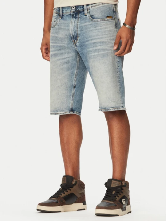 Zdjęcie produktu G-Star Raw Szorty jeansowe Mosa D24430-E205 Niebieski Regular Fit