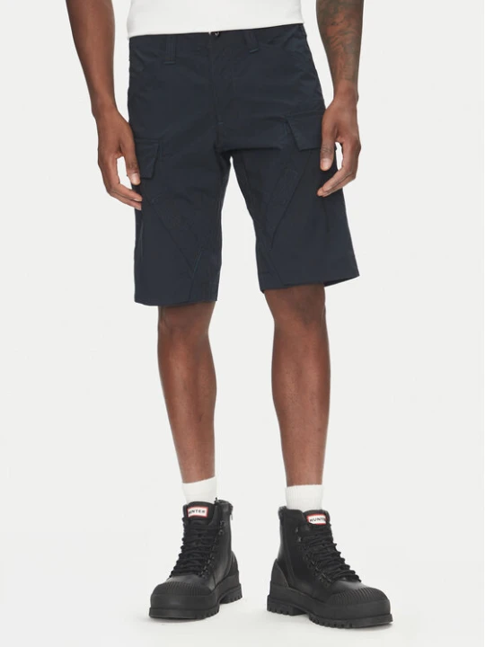 Zdjęcie produktu G-Star Raw Szorty materiałowe 3D Cargo D26222-D308 Granatowy Regular Fit