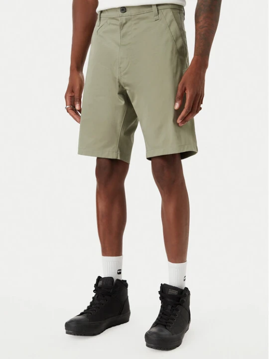 Zdjęcie produktu G-Star Raw Szorty materiałowe Bronson 3.0 D26337-5126 Zielony Slim Fit