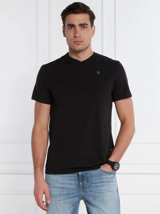 Zdjęcie produktu G- Star Raw T-shirt Base- v | Regular Fit G-Star Raw czarny