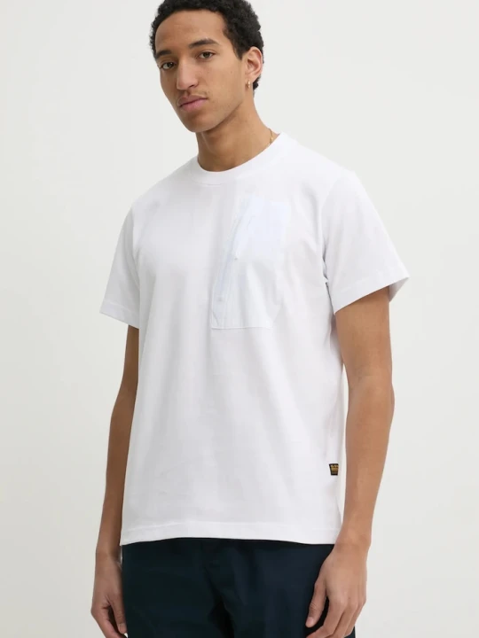 Zdjęcie produktu G-Star t-shirt bawełniany biały