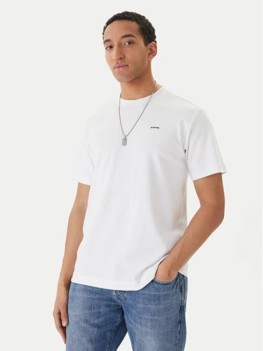 Zdjęcie produktu G-Star Raw T-Shirt D28609-C812 Biały Regular Fit